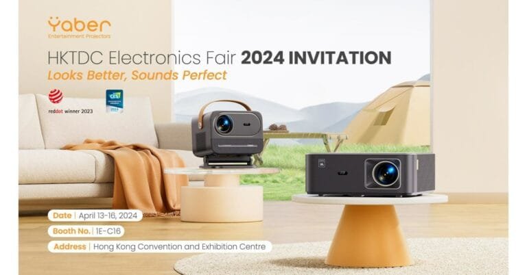 yaber showcases latest entertainment projectors hktdc eletronics fair 2024.jpg